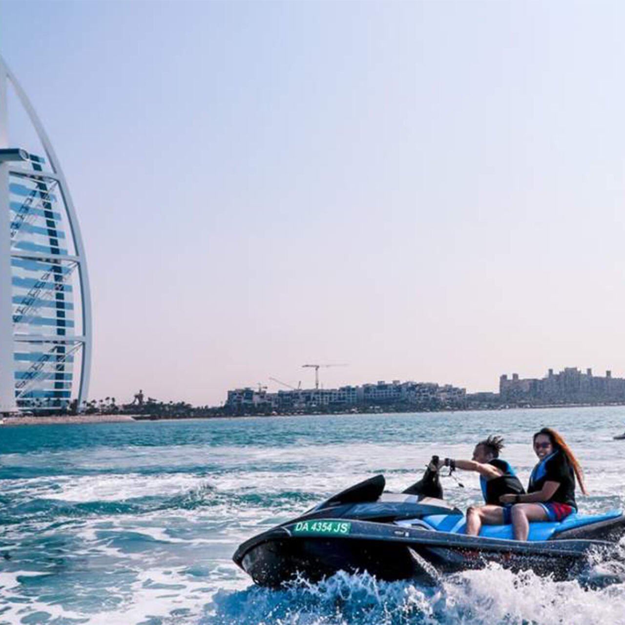 Jetski with transfer