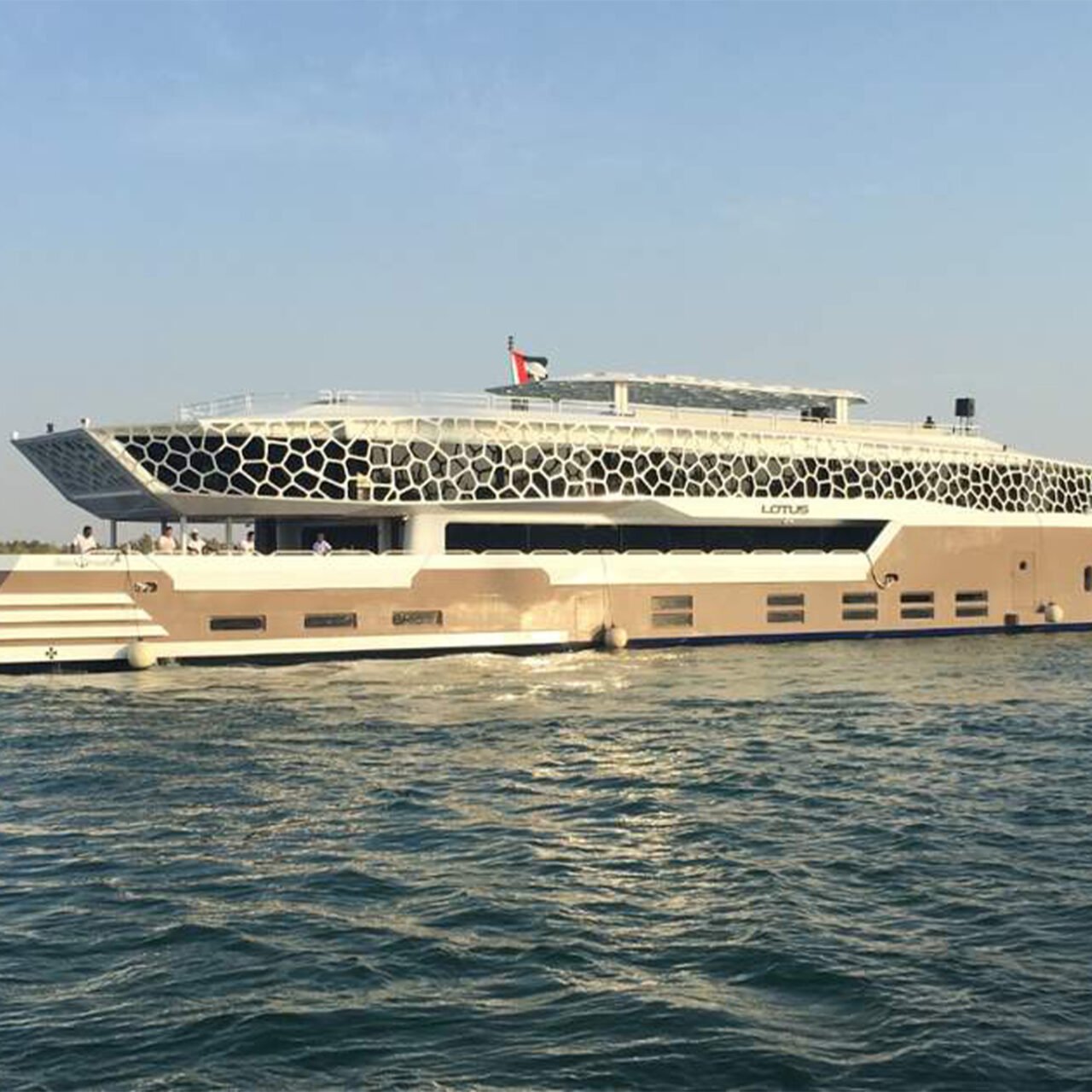 Lotus mega yach dinner cruise