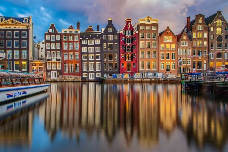 Amsterdam and Paris